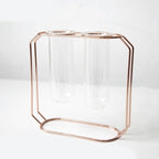 Creative Glass and Iron Vases Moderne Vases