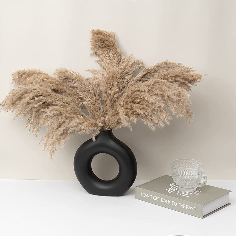 Nordic Ceramic Circular Vases Moderne Vases