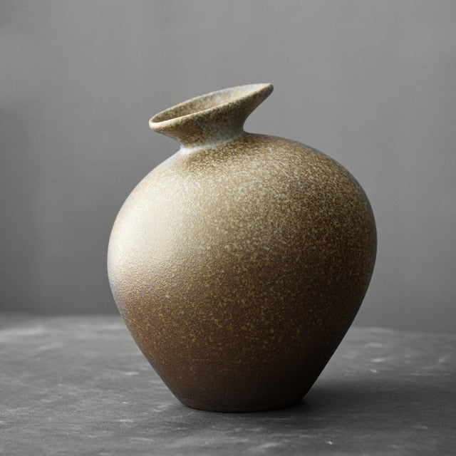 Glazed Japanese Ceramic Vases Moderne Vases