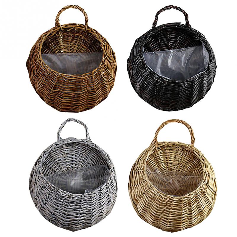 Hanging Wicker Baskets Moderne Vases