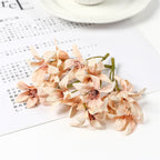 Silk Magnolia Orchids Bouquets Moderne Vases