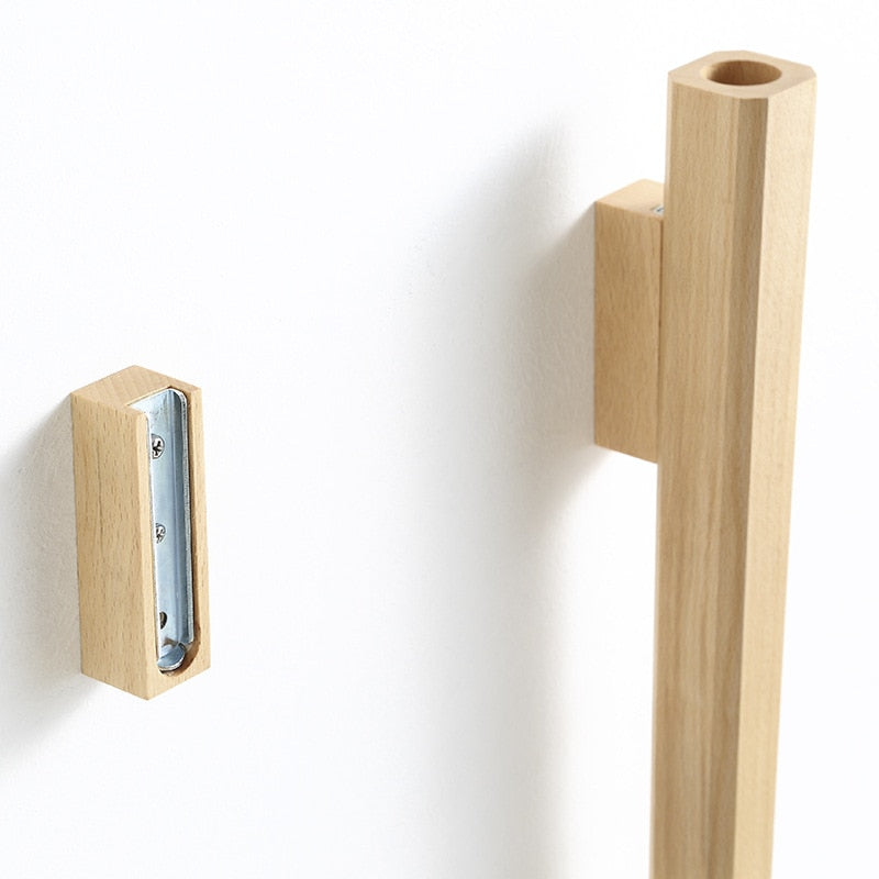 Minimalist Wooden Wall Hanging Vases Moderne Vases